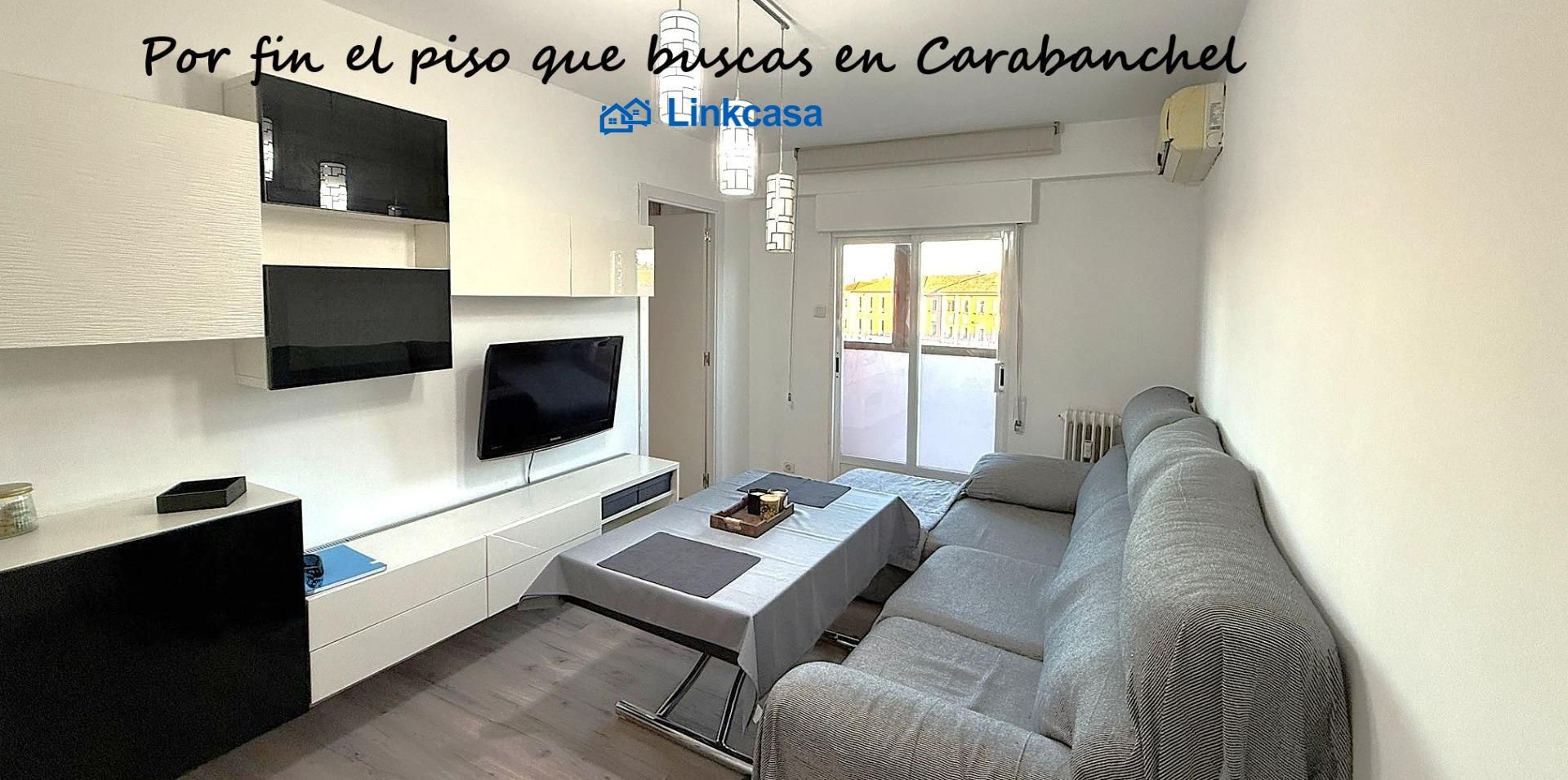 Living room of Flat for sale in  Madrid Capital  with Heating, Terrace and Storage room