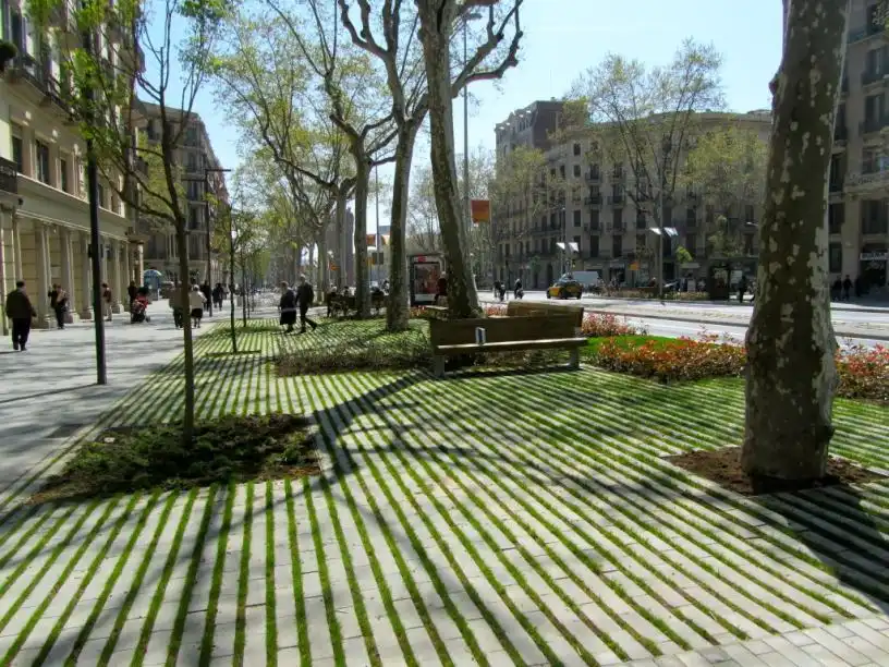 Vista exterior de Piso en venta en Barcelona con Aire acondicionado, Calefacción y Parquet