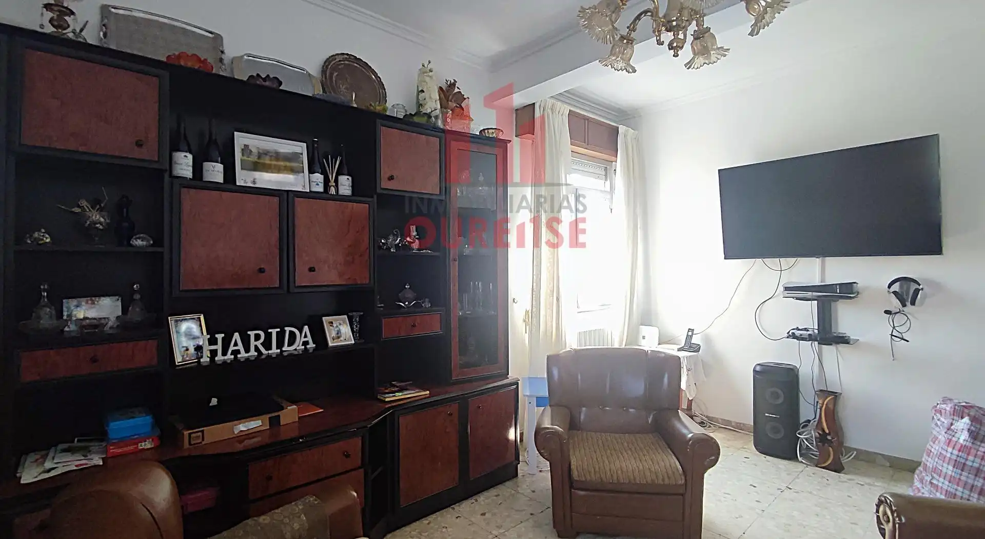 Sala d'estar de Casa o xalet en venda en Ourense Capital  amb Calefacció i Balcó
