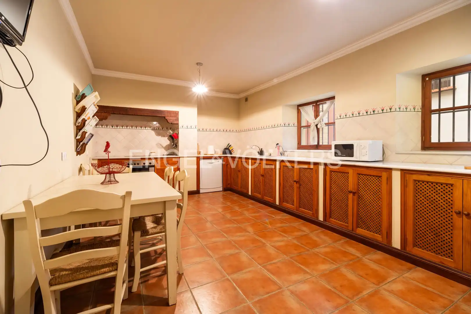 Cocina de Casa o chalet de alquiler en Sanlúcar de Barrameda con Aire acondicionado, Calefacción y Terraza
