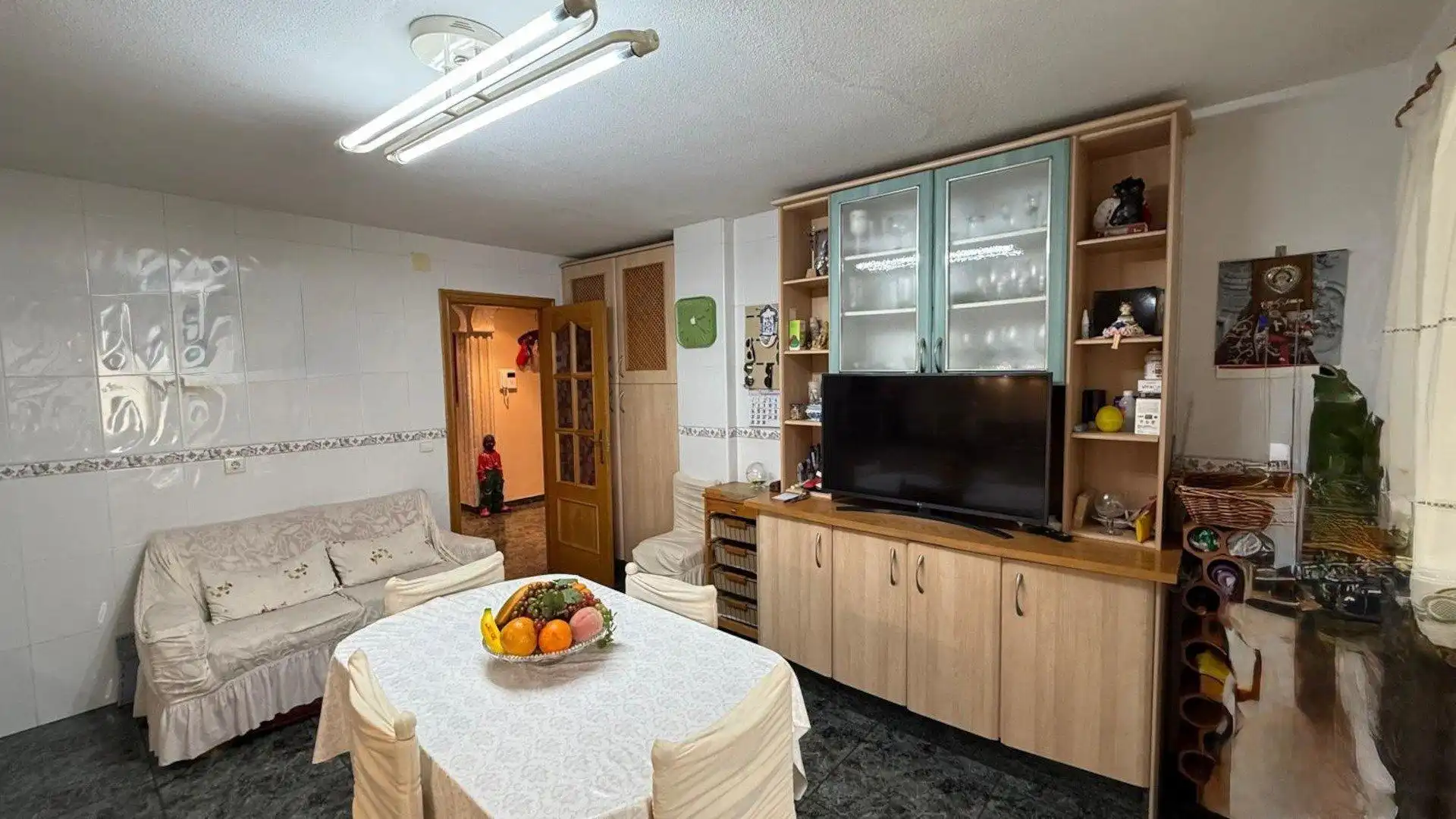 Living room of Flat for sale in Molina de Segura  with Furnished