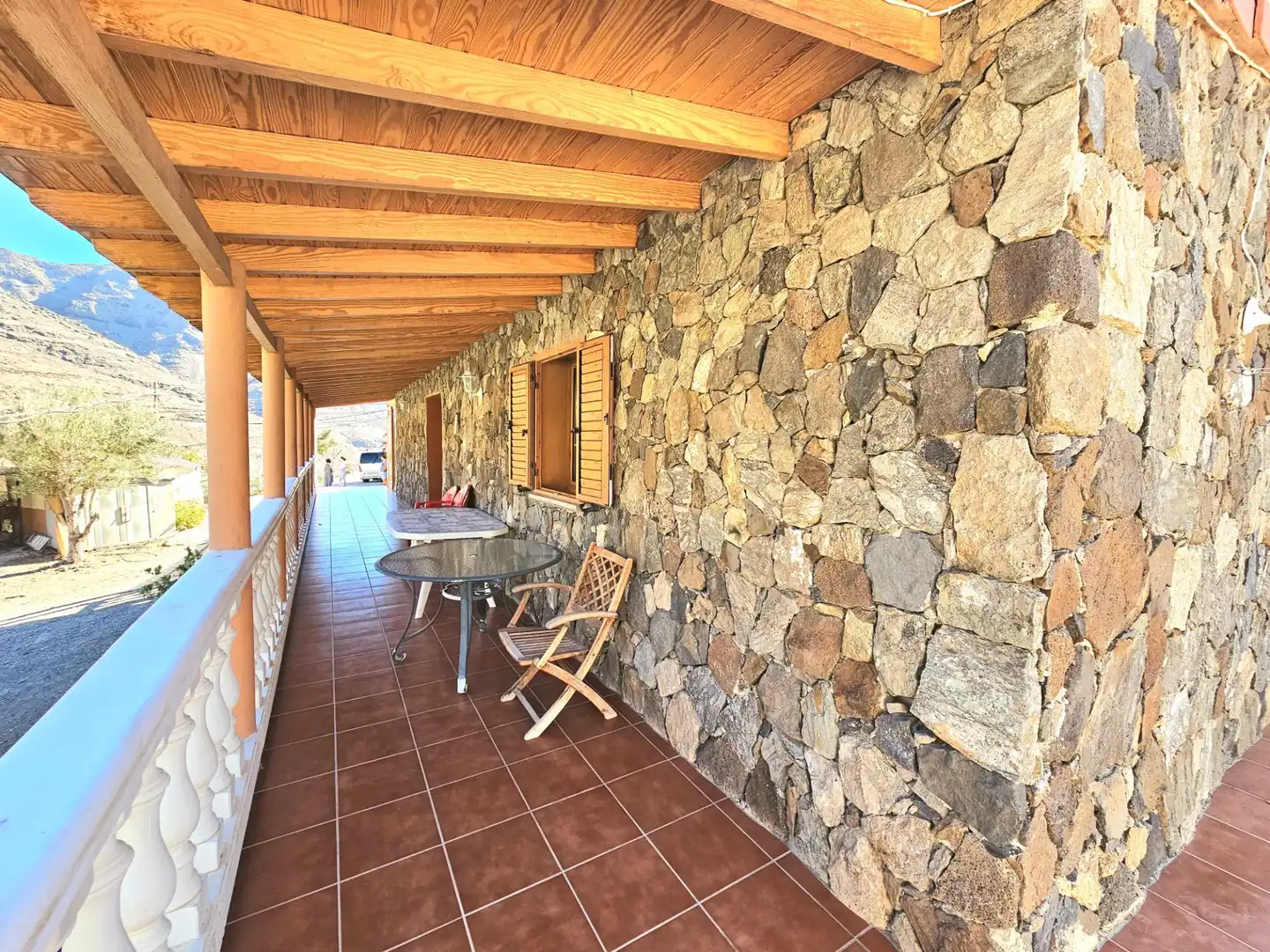 Terraza de Finca rústica en venta en La Aldea de San Nicolás  con Jardín privado, Terraza y Trastero