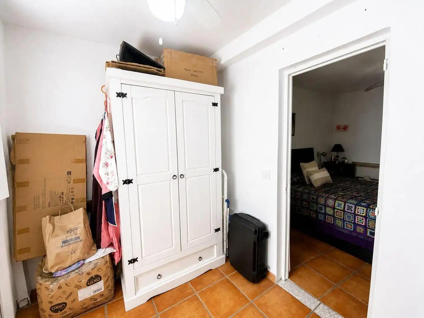 Bedroom of Houses for sale in Alcalá de los Gazules  with Terrace, Storage room and Furnished