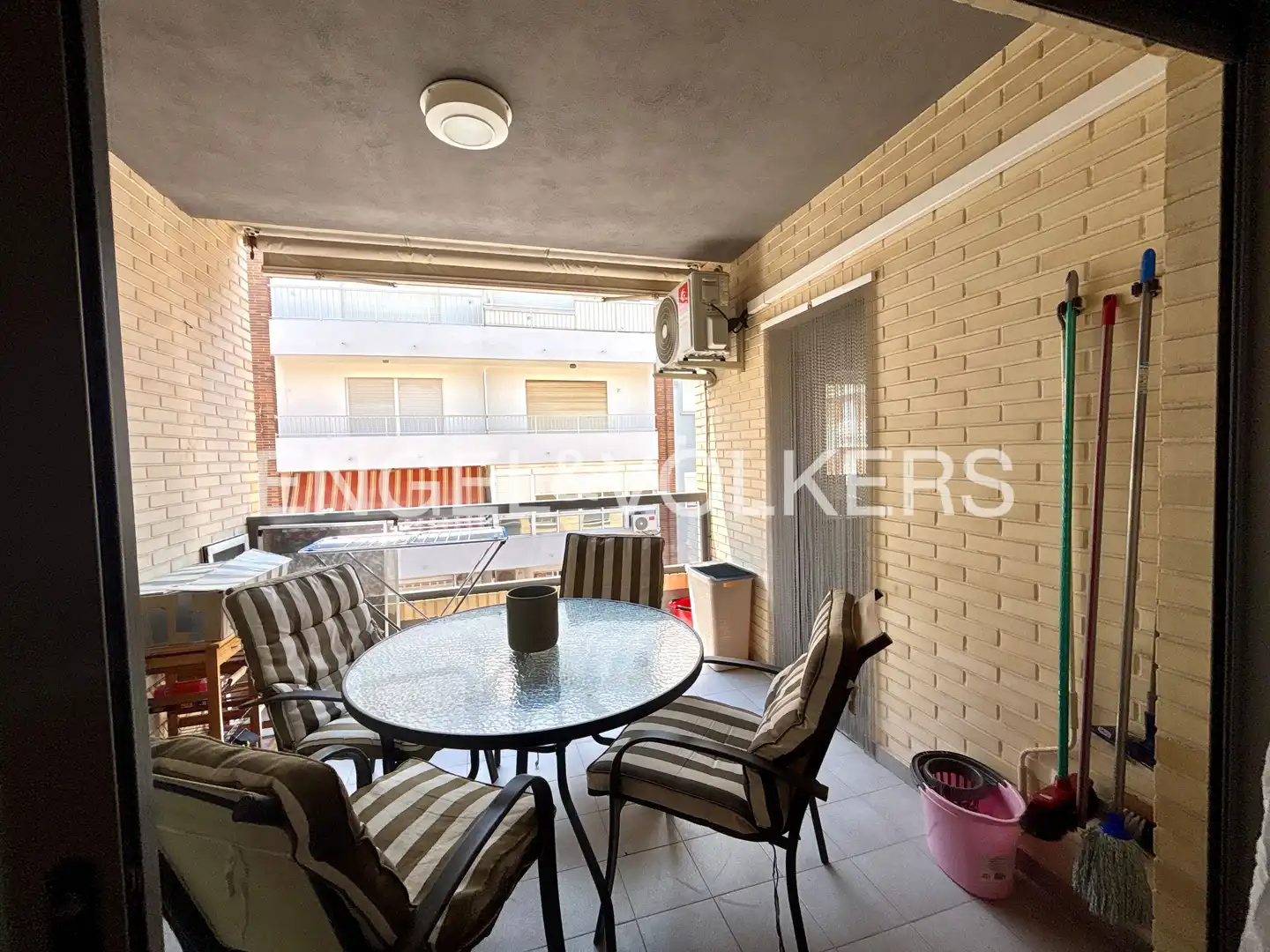 Terrasse von Wohnung zur Miete in Sagunto / Sagunt mit Klimaanlage, Heizung und Möbliert