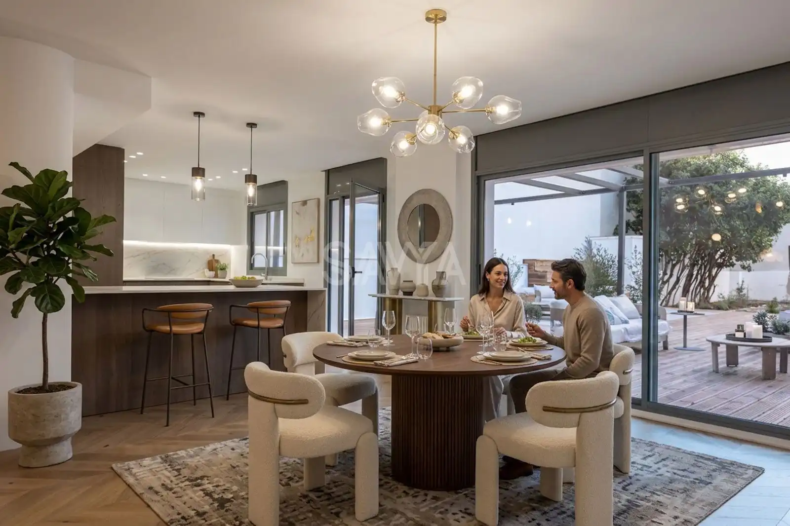 Comedor de Piso en venta en Barcelona con Aire acondicionado, Parquet y Terraza