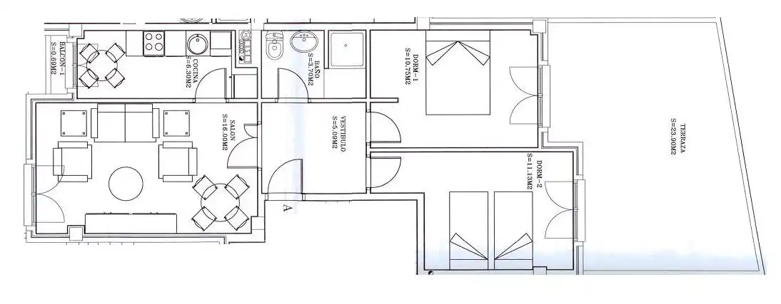 Apartamento en venta en Castañares de Rioja con Calefacción, Parquet y Terraza