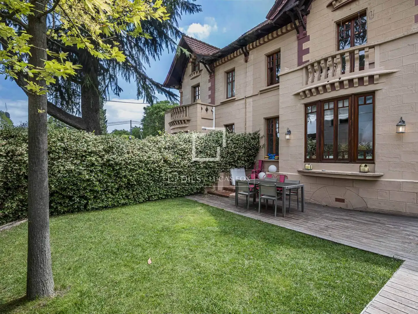 Jardí de Casa o xalet en venda en Sant Cugat del Vallès amb Aire condicionat, Calefacció i Piscina