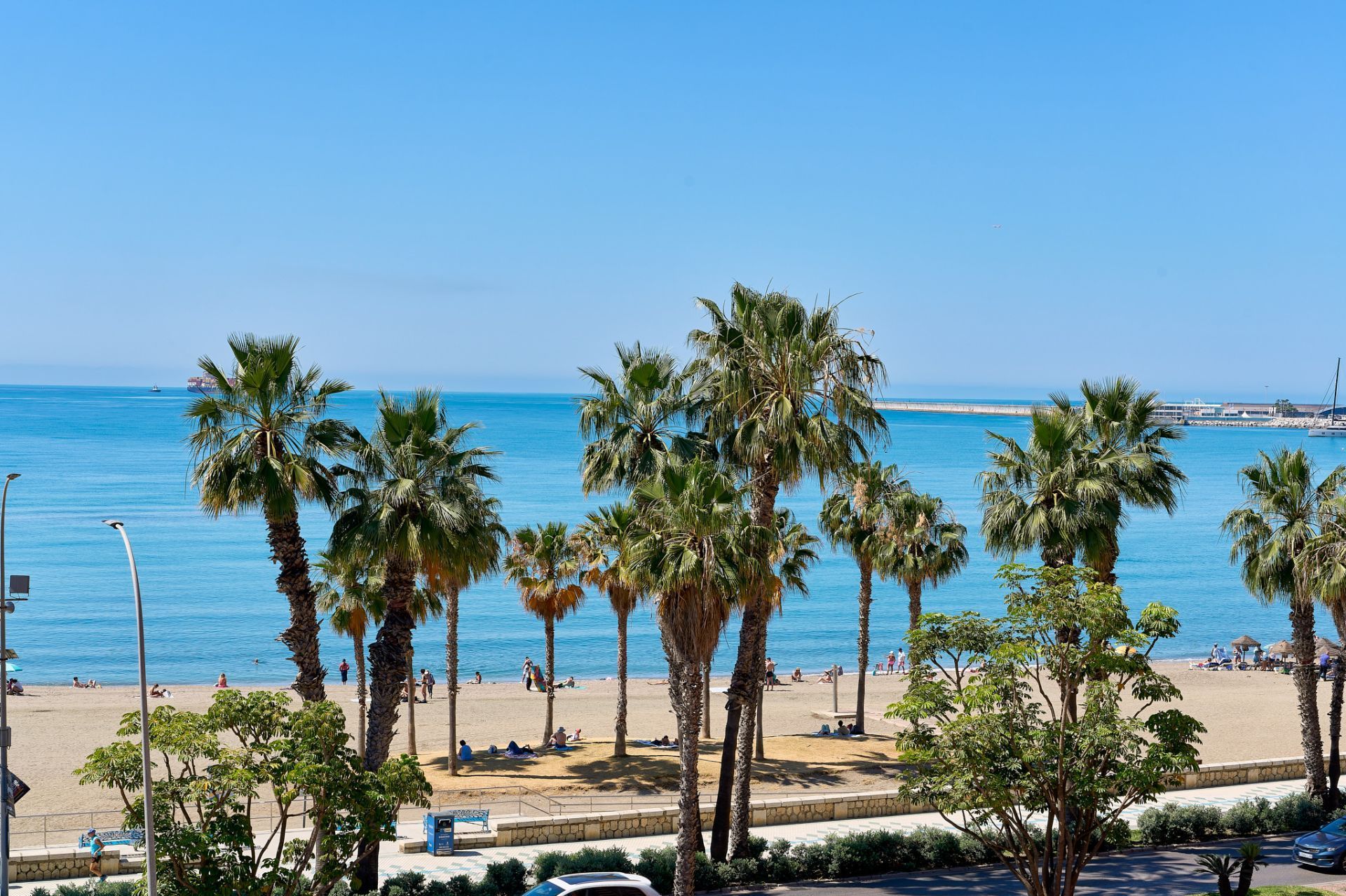 Bedroom of Attic for sale in Málaga Capital  with Air Conditioner and Terrace