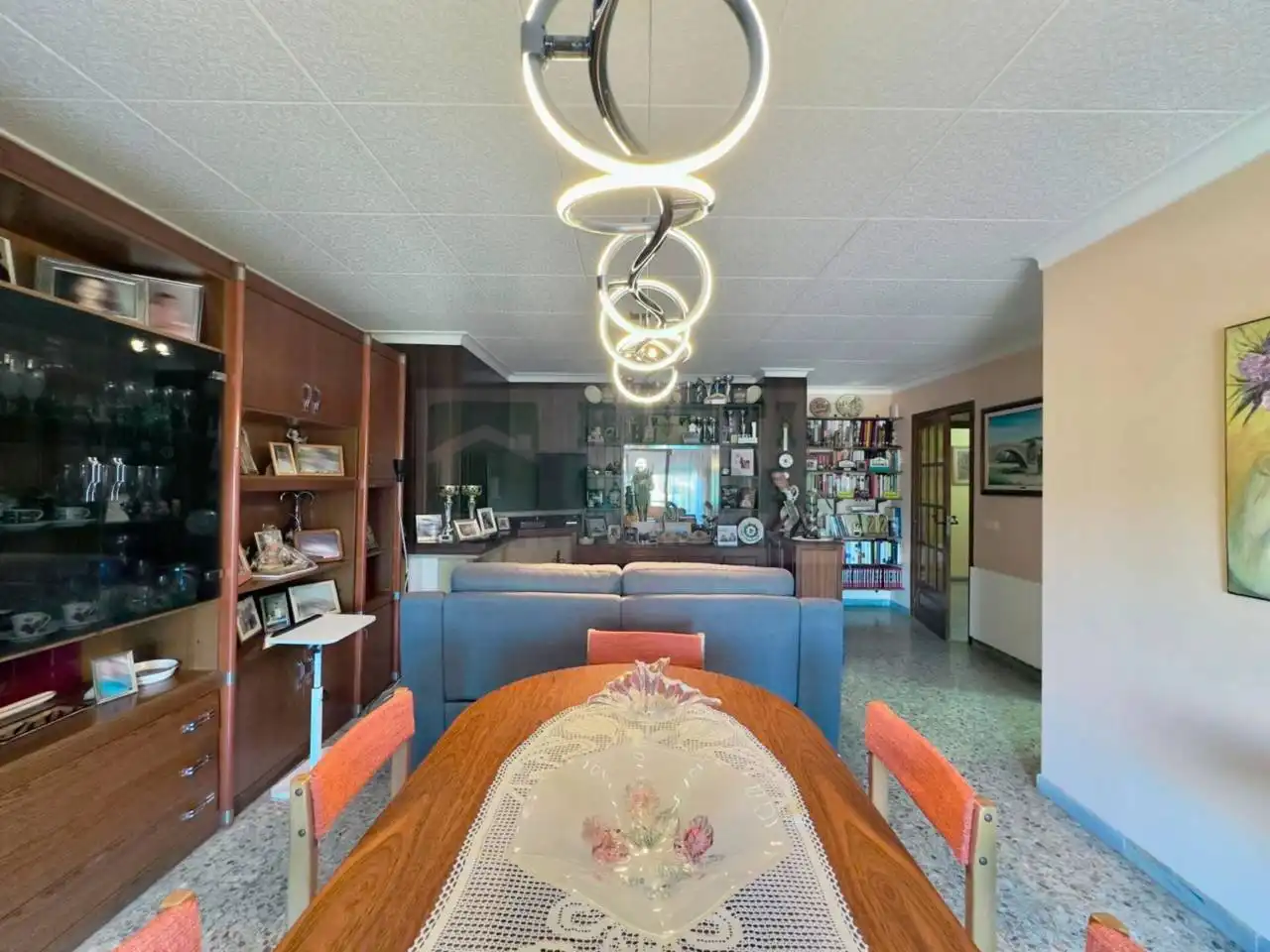 Dining room of Flat for sale in La Bisbal d'Empordà  with Air Conditioner, Heating and Terrace