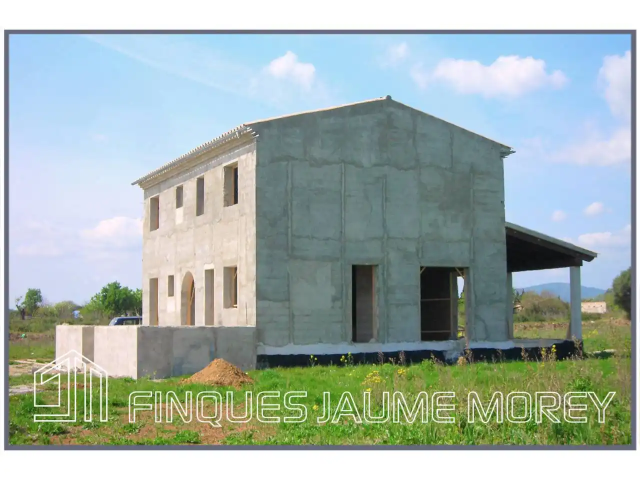 Vista exterior de Finca rústica en venta en Búger con Jardín privado, Terraza y Piscina
