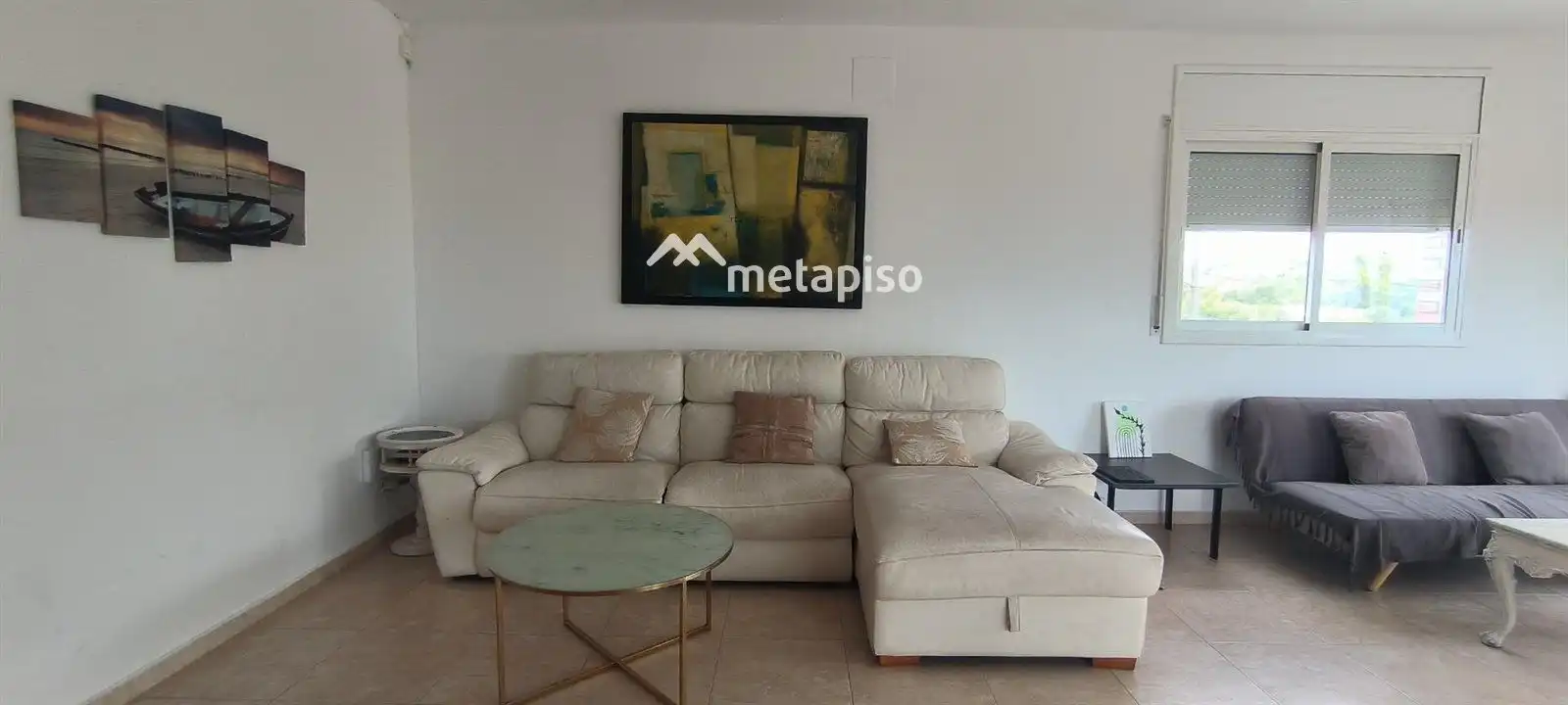 Sala d'estar de Casa o xalet en venda en Calafell amb Calefacció, Terrassa i Traster