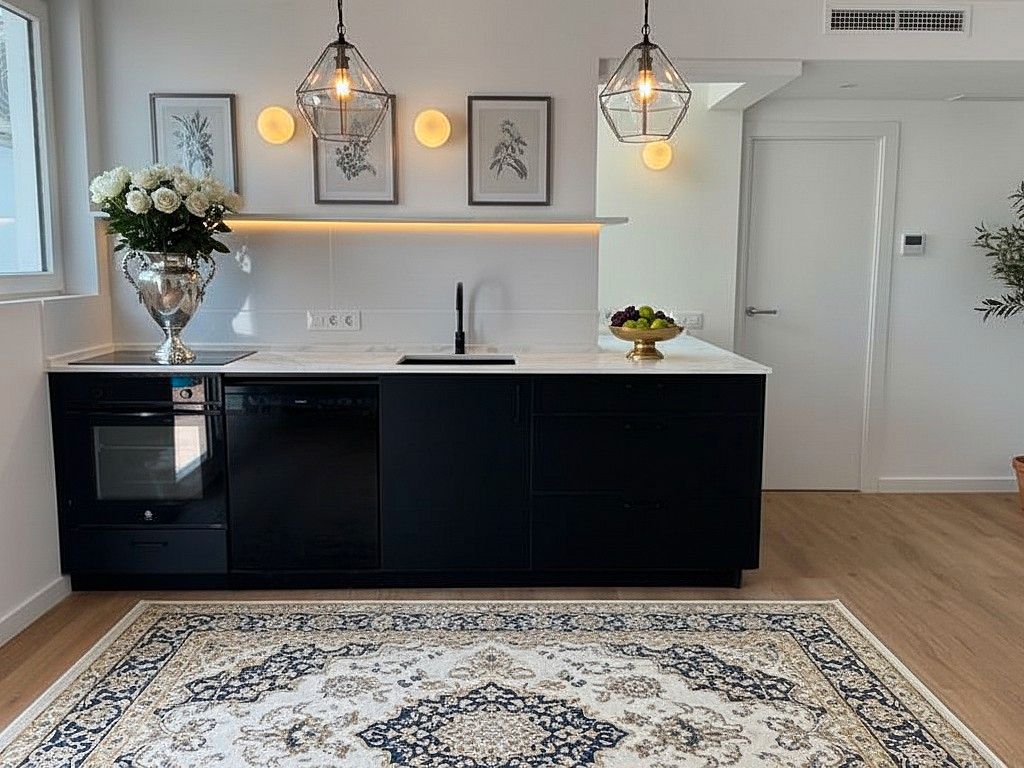 Cuina de Àtic en venda en  Barcelona Capital amb Aire condicionat, Parquet i Terrassa