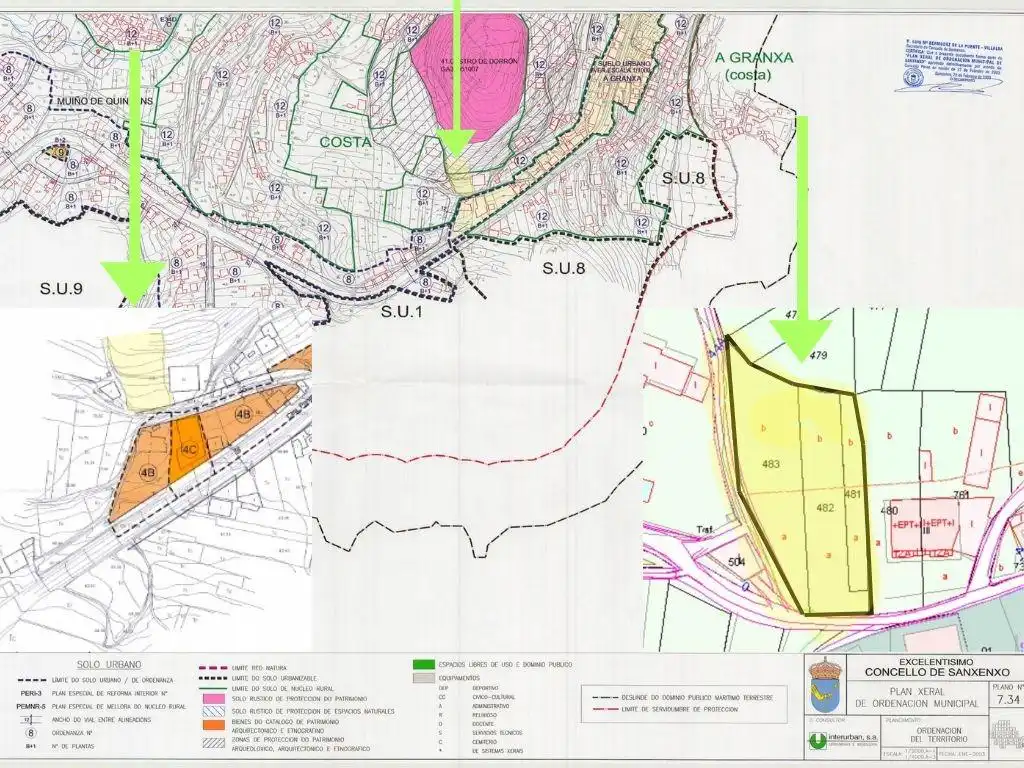Residencial en venta en Sanxenxo