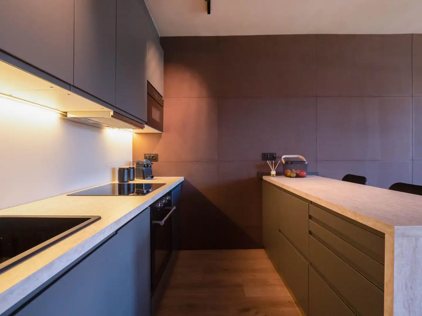 Kitchen of Apartments for sale in Pontedeume  with Heating, Parquet flooring and Furnished