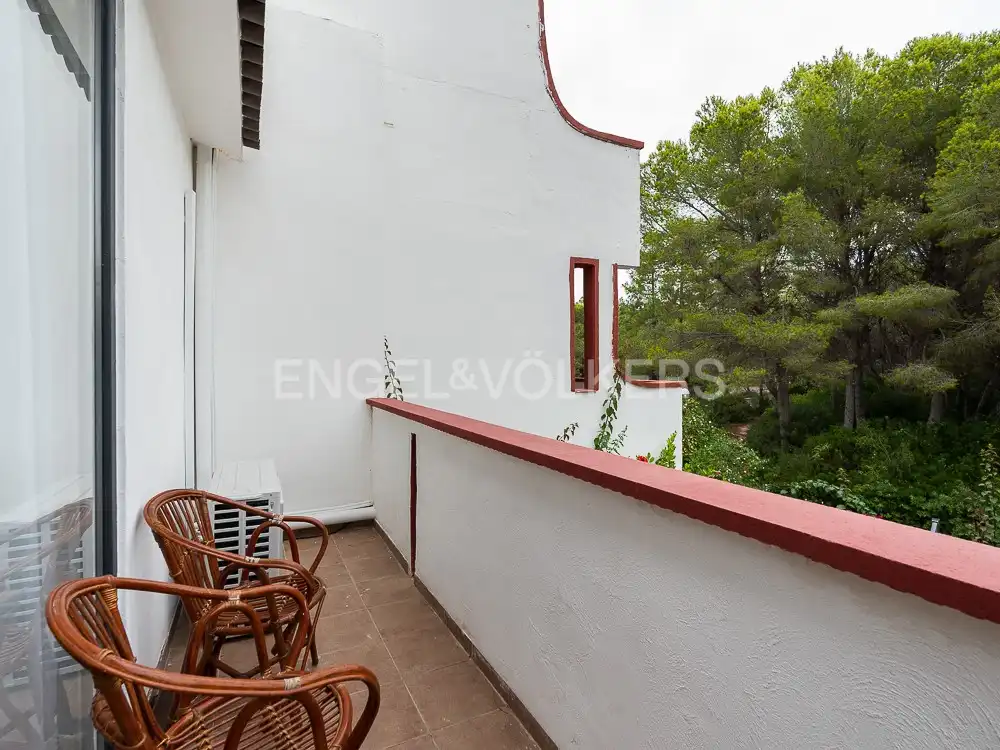 Terrace of Houses for rent in Valencia  with Air Conditioner, Heating and Private garden