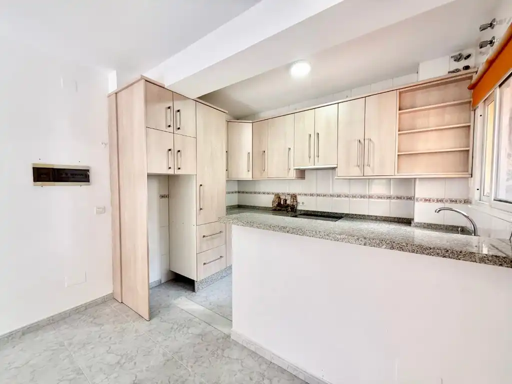 Kitchen of Flat for sale in Nerja  with Terrace, Swimming Pool and Balcony