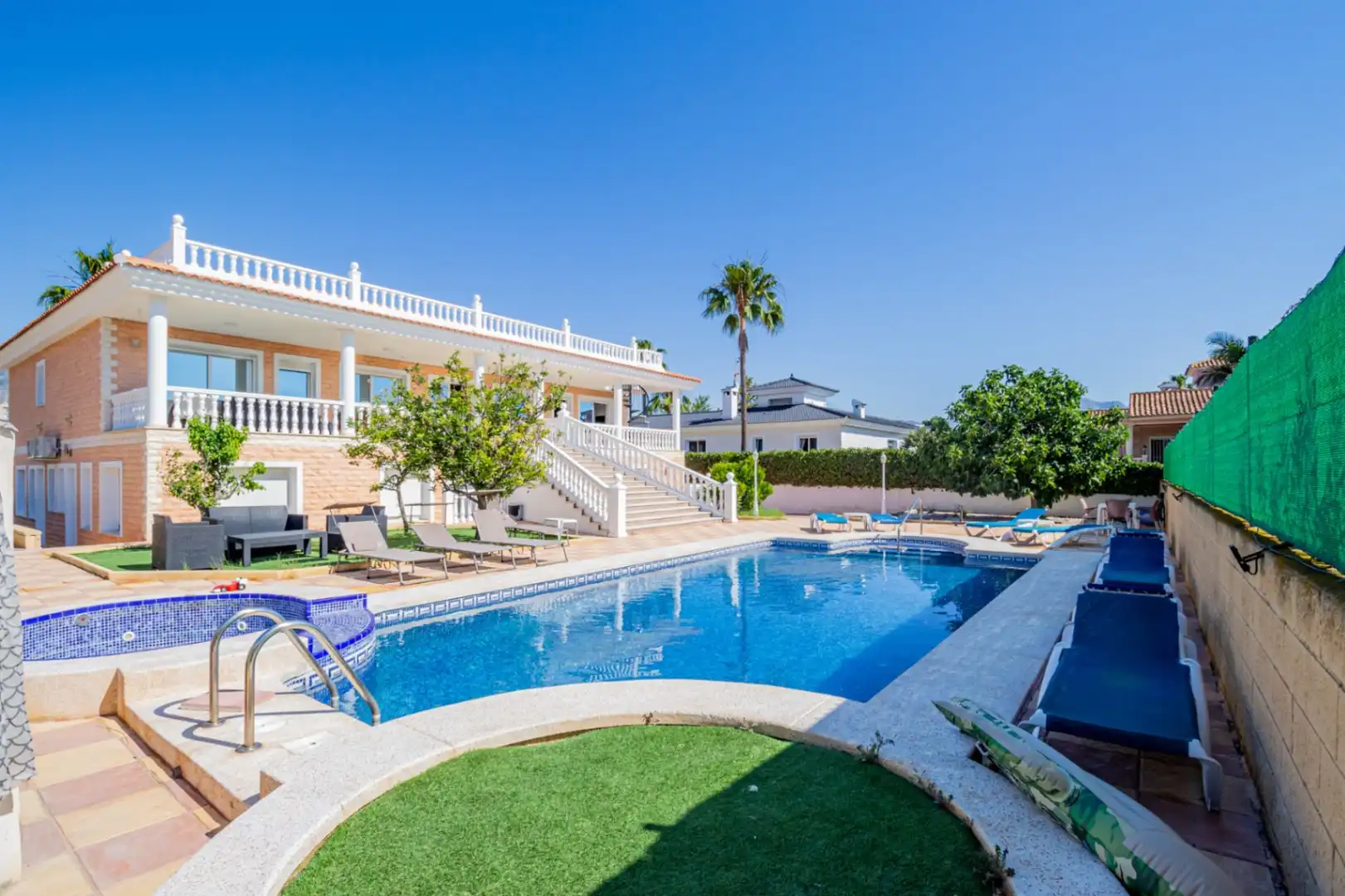 Jardín de Casa o chalet en venta en L'Alfàs del Pi con Aire acondicionado, Calefacción y Jardín privado
