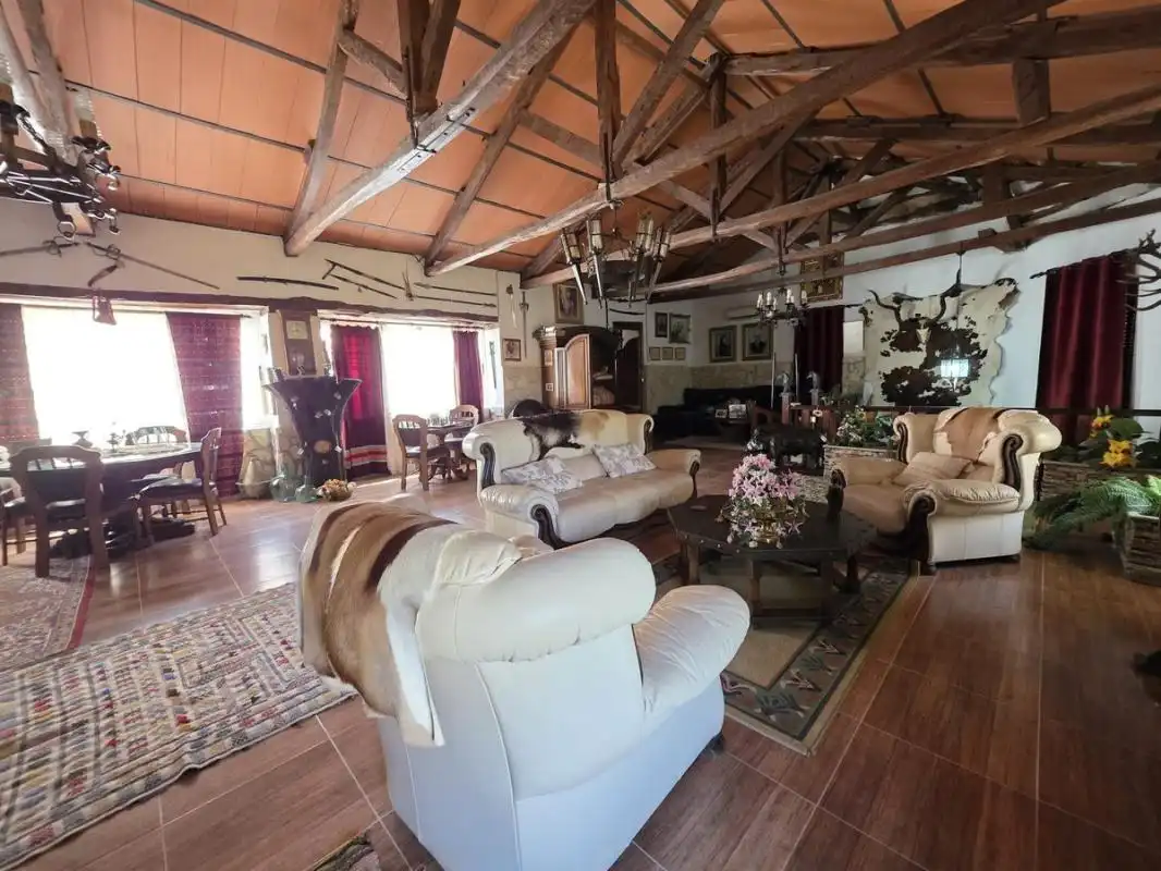 Living room of Country homes for sale in Robledo  with Heating, Private garden and Terrace