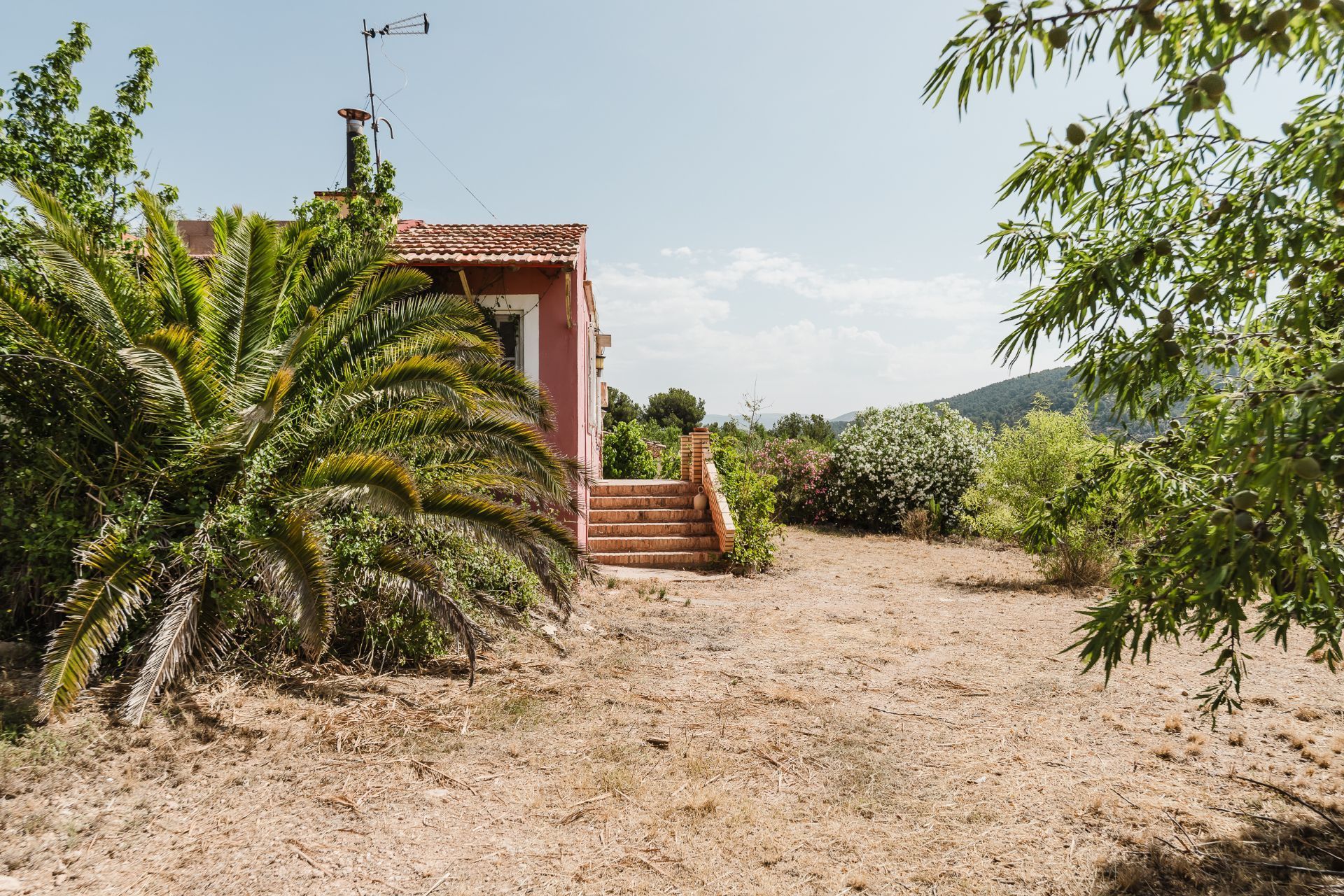 Jardí de Casa o xalet en venda en Villar del Arzobispo amb Calefacció, Jardí privat i Terrassa