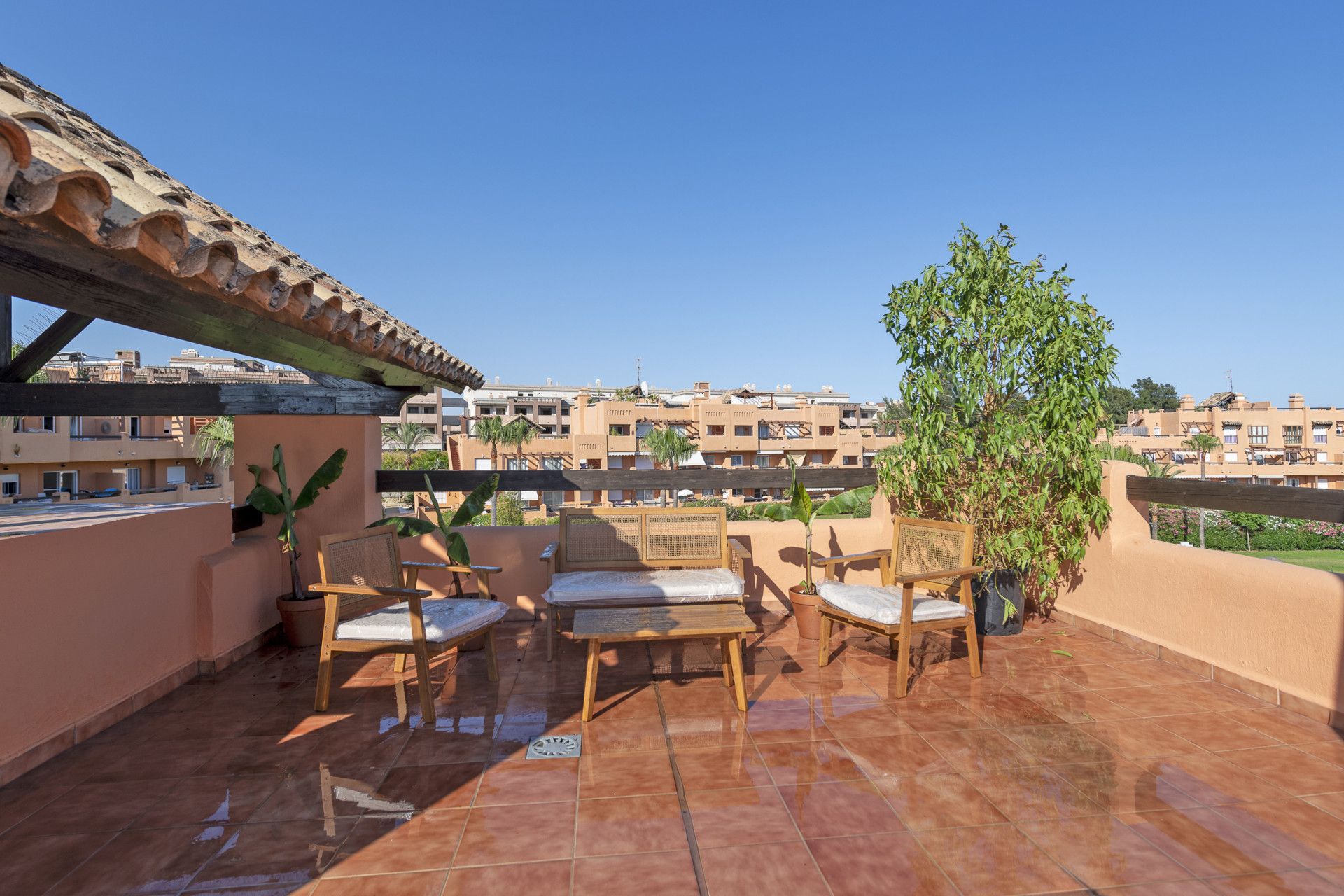 Terrace of Attic for sale in Casares  with Air Conditioner, Terrace and Storage room