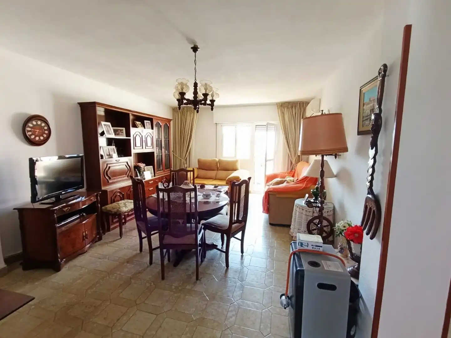 Sala d'estar de Pis en venda en Málaga amb Aire condicionat i Calefacció