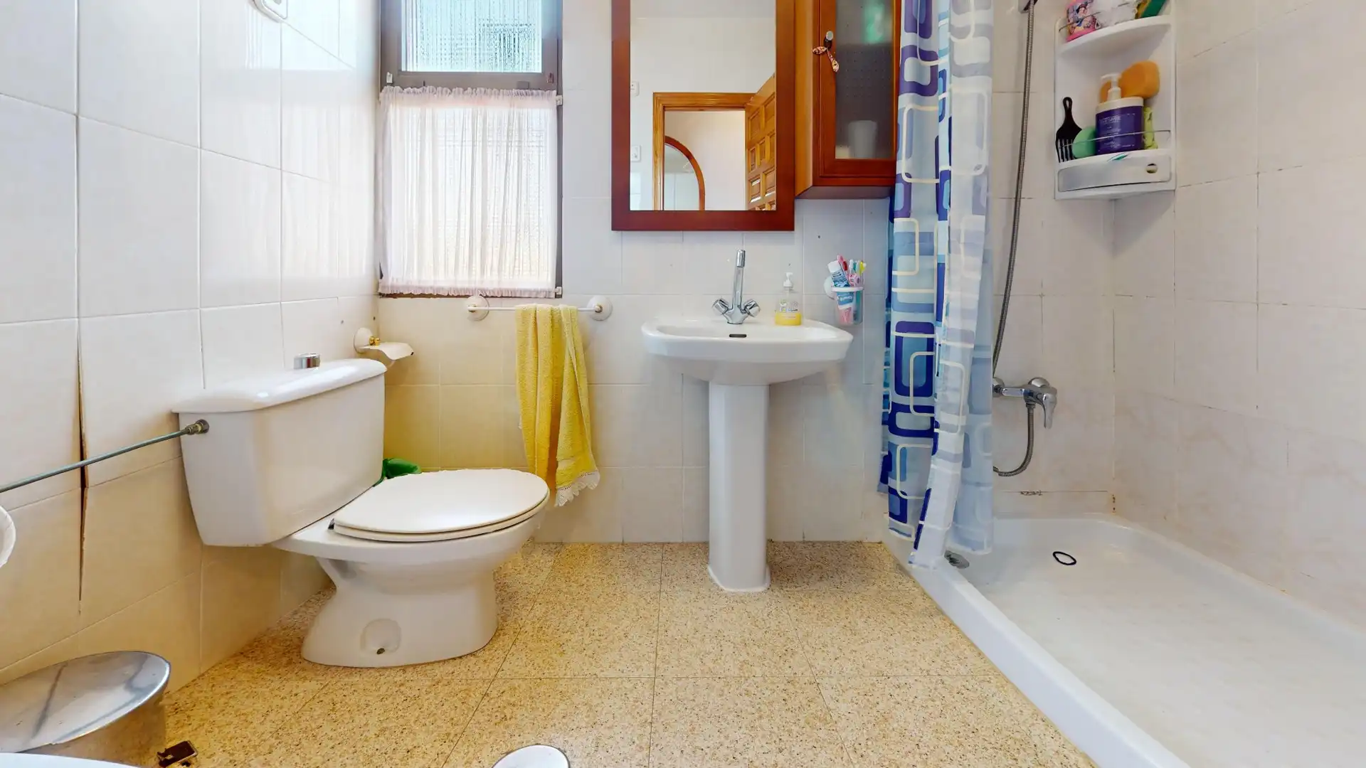 Badezimmer von Haus oder Chalet zum Verkauf in Los Alcázares mit Klimaanlage, Terrasse und Möbliert