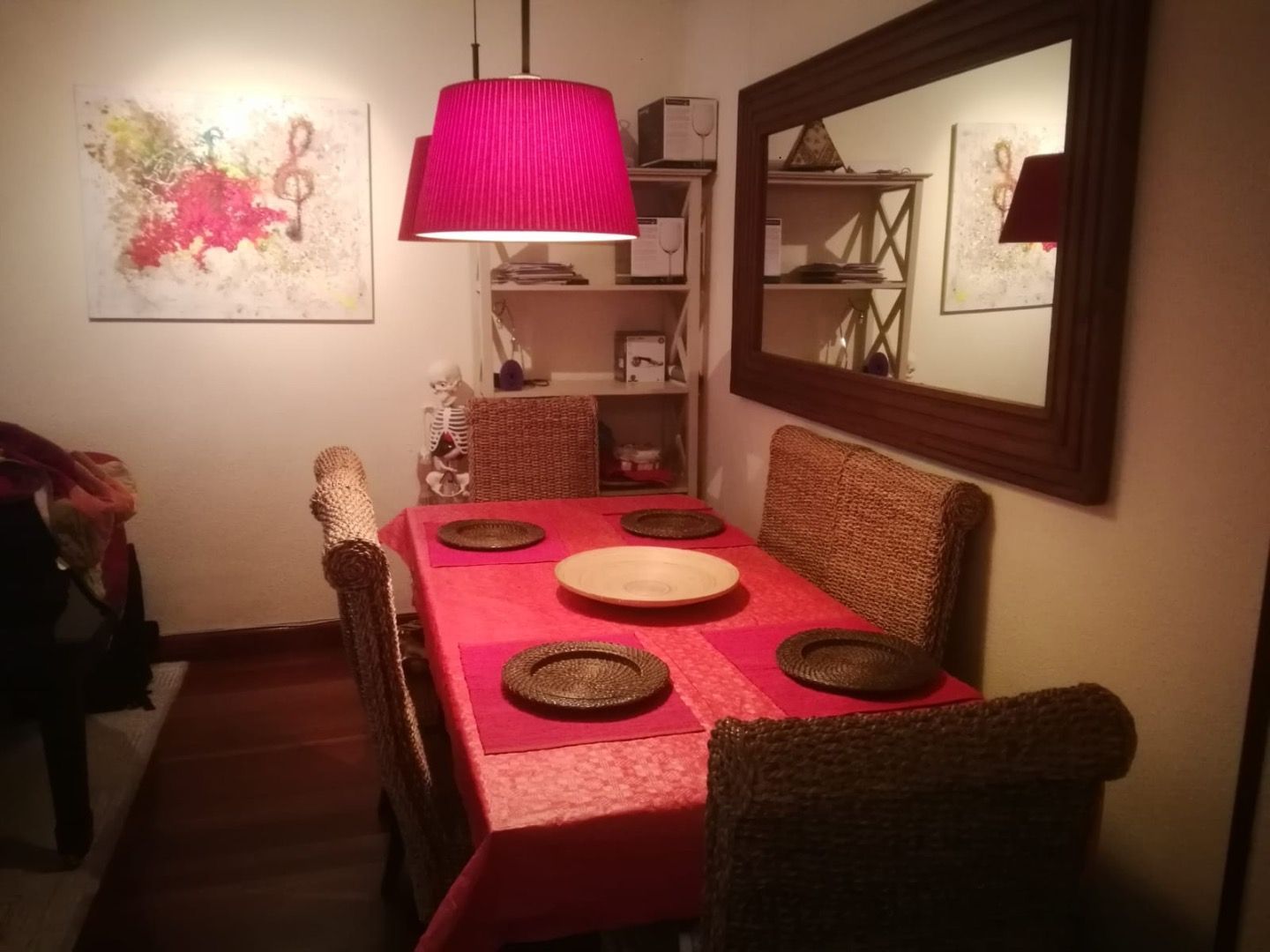 Dining room of Flat for sale in Bilbao   with Storage room, Furnished and Oven