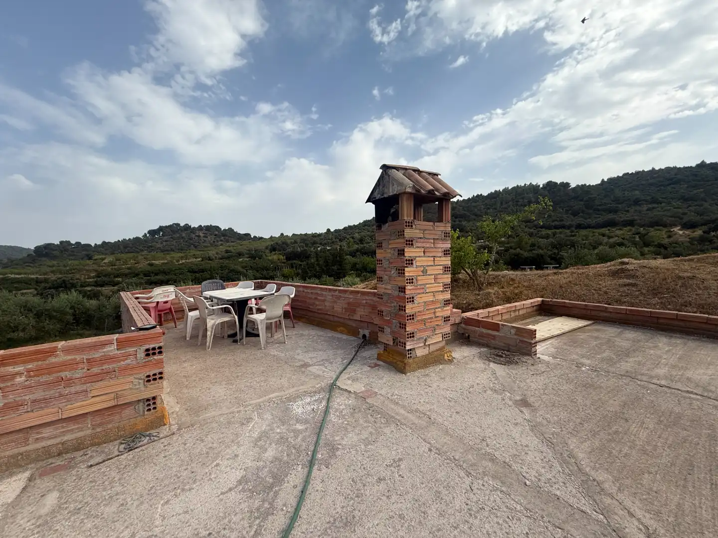 Terrassa de Finca rústica en venda en L'Aleixar amb Calefacció, Jardí privat i Parquet