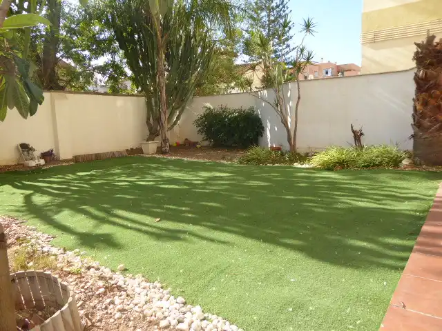 Jardí de Apartament de lloguer en Málaga amb Aire condicionat, Traster i Moblat
