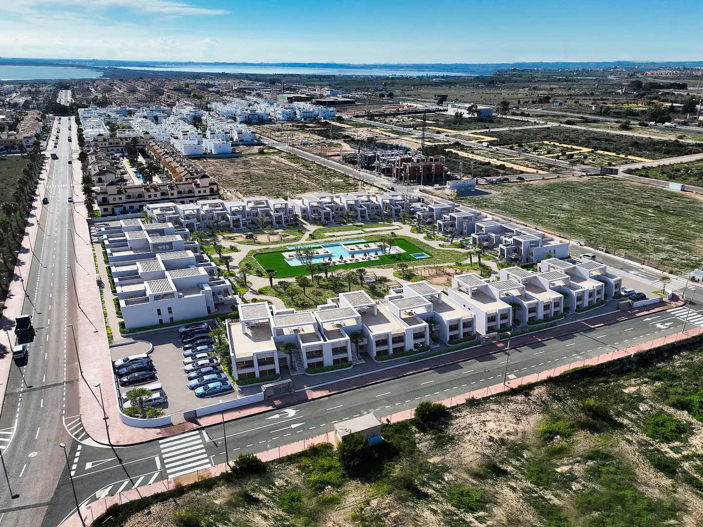 Exterior view of Apartments for sale in Rojales  with Air Conditioner, Private garden and Terrace