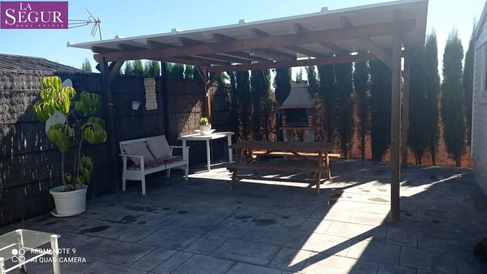 Terrassa de Finca rústica en venda en Vejer de la Frontera amb Aire condicionat, Jardí privat i Terrassa