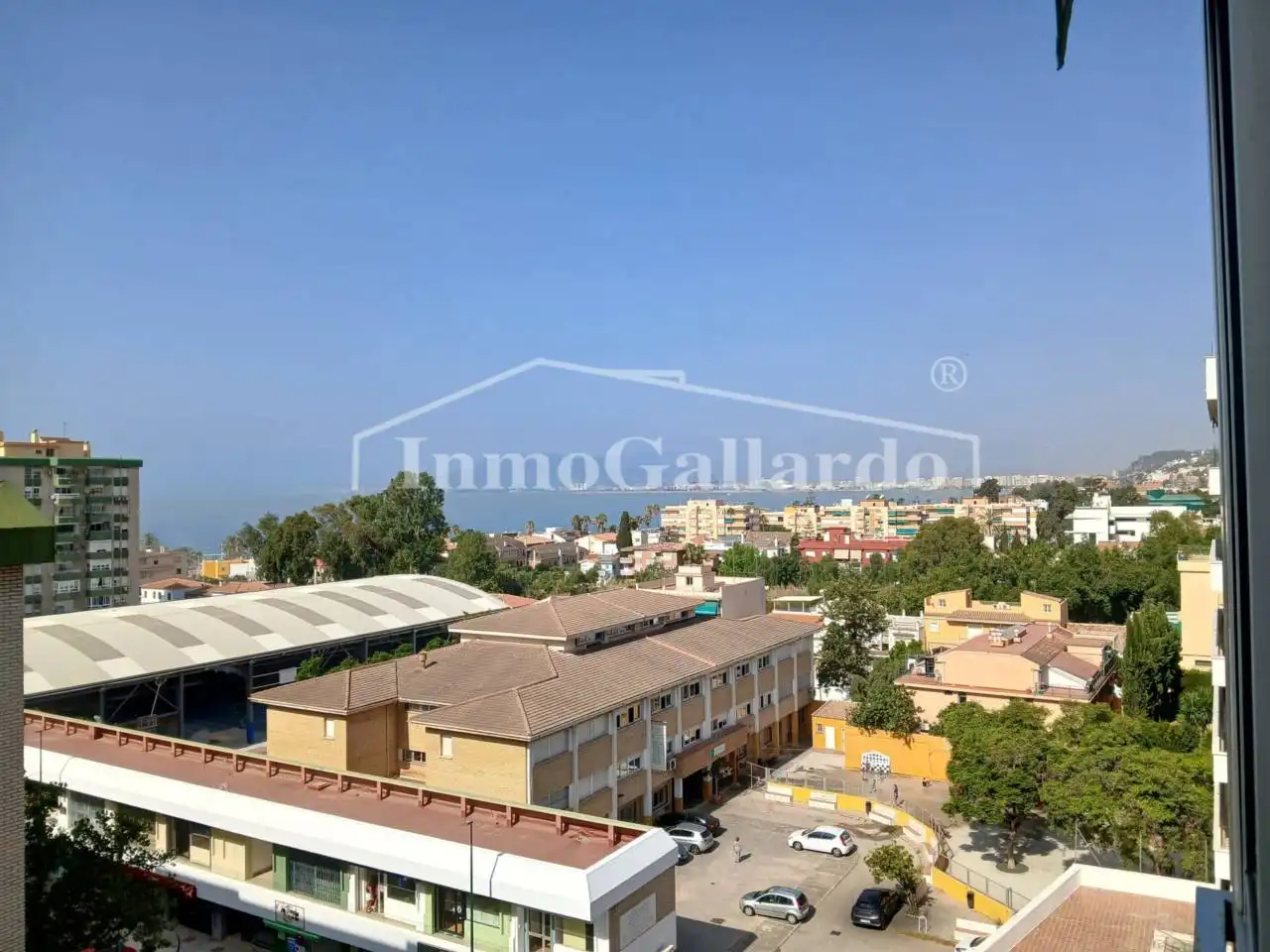 Vista exterior de Piso de alquiler en Málaga con Aire acondicionado, Terraza y Amueblado