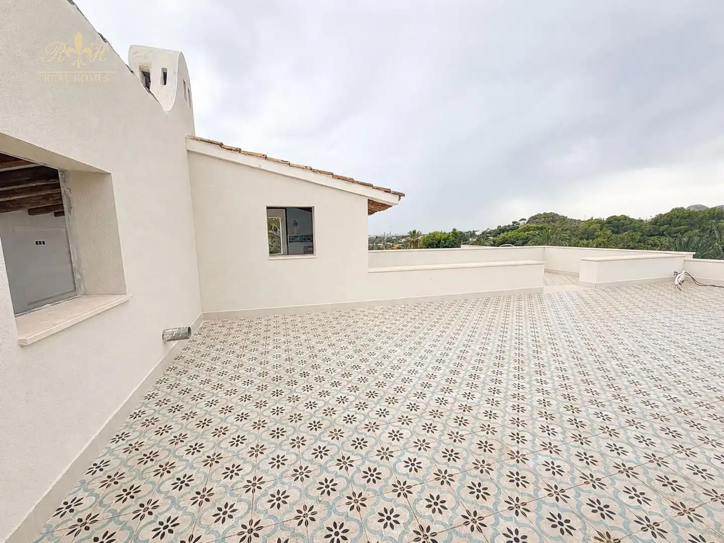 Terraza de Casa o chalet en venta en L'Alfàs del Pi con Jardín privado, Terraza y Piscina