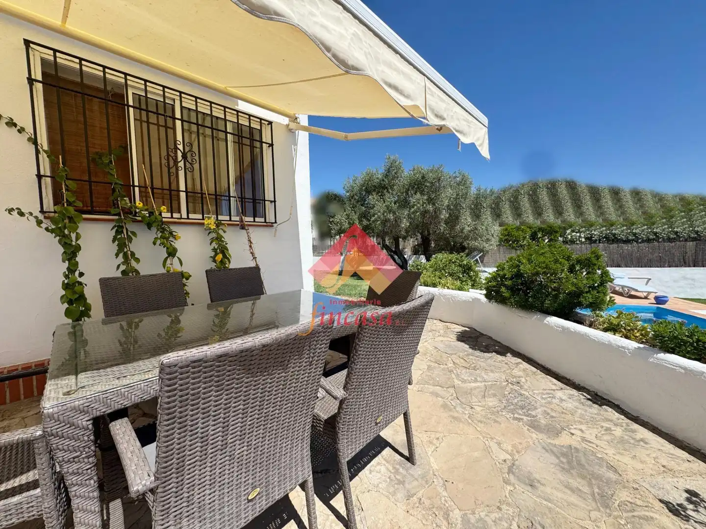 Terraza de Casa o chalet en venta en Ronda con Calefacción, Jardín privado y Piscina