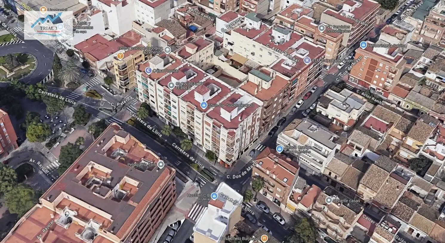 Vista exterior de Piso en venta en Burjassot con Balcón