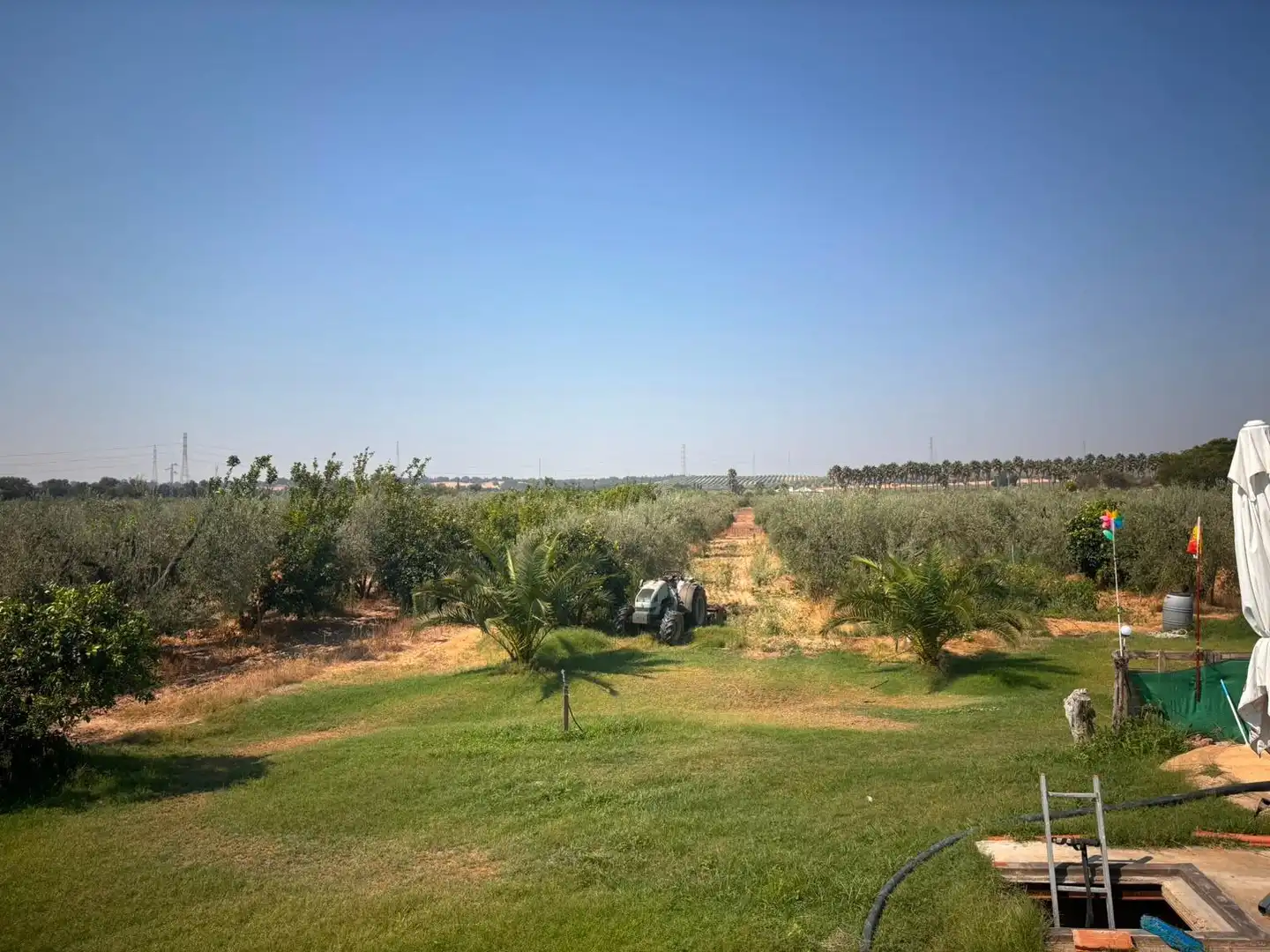 Finca rústica en venda en Huévar del Aljarafe amb Jardí privat, Traster i Piscina