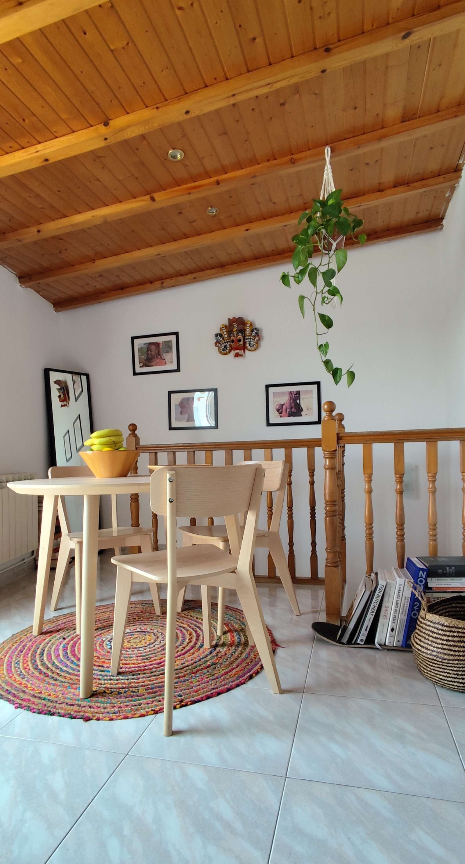 Dining room of Apartment to share in  Barcelona Capital  with Air Conditioner, Heating and Terrace