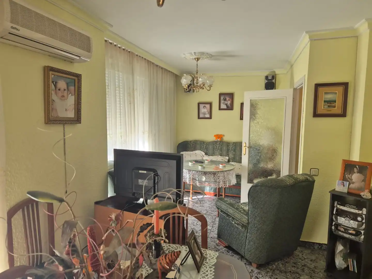 Sala de estar de Piso en venta en Villanueva de la Serena con Aire acondicionado y Amueblado