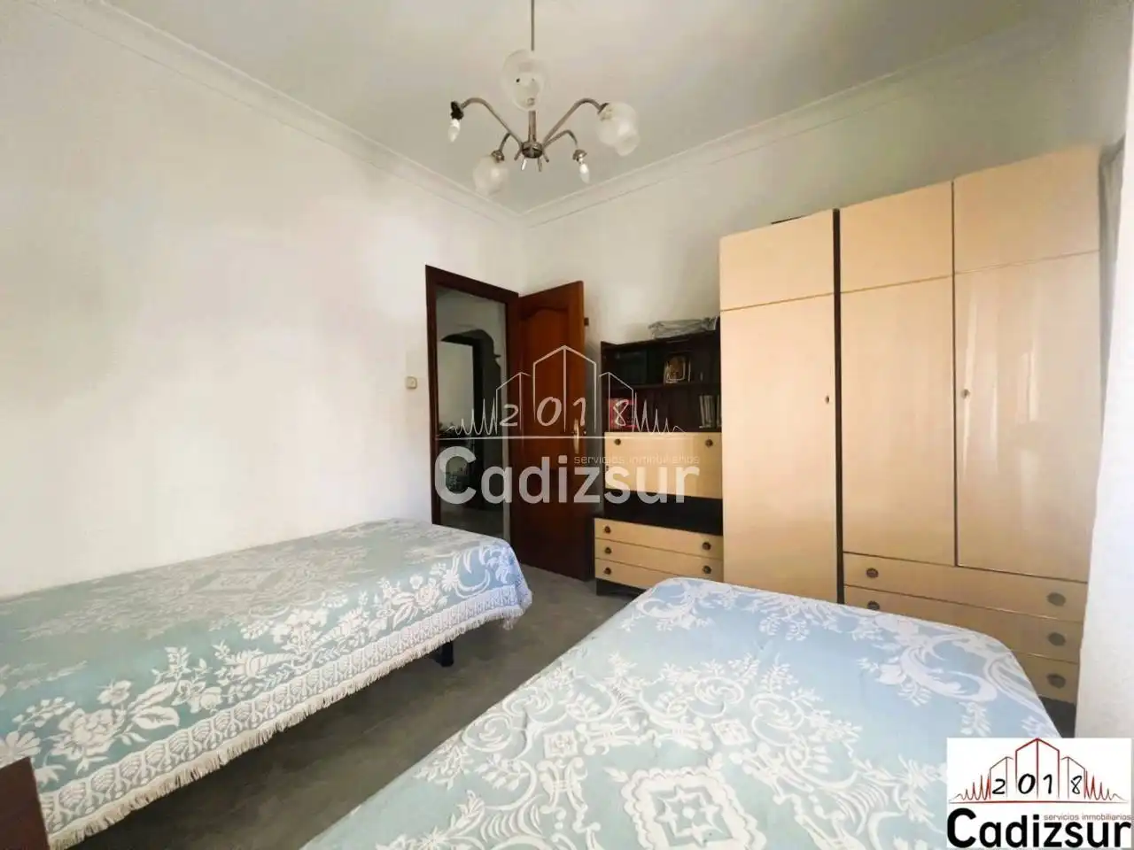 Schlafzimmer von Wohnung zum Verkauf in Cádiz mit Klimaanlage und Terrasse