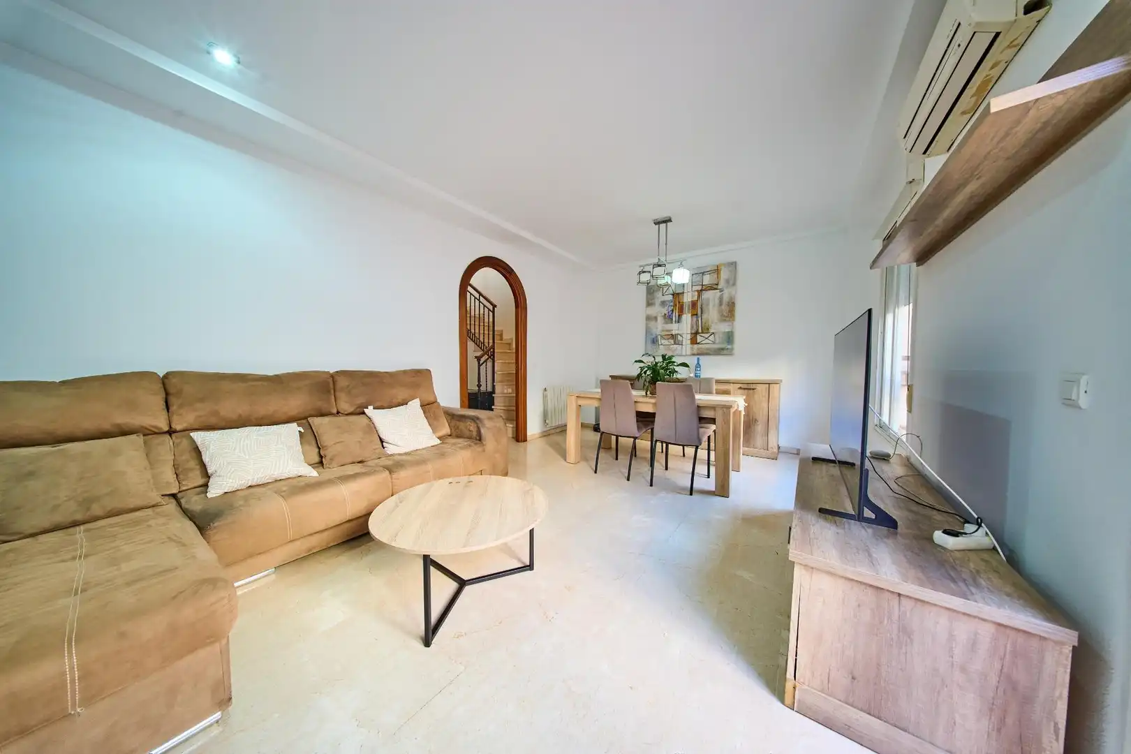 Living room of Detached homes for sale in Armilla  with Air Conditioner, Heating and Terrace