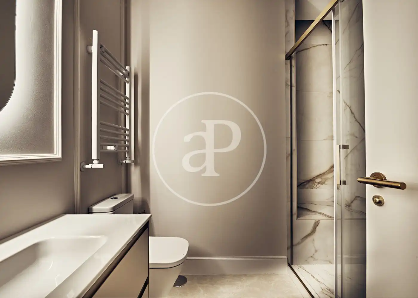 Baño de Piso en venta en Madrid con Aire acondicionado, Calefacción y Amueblado