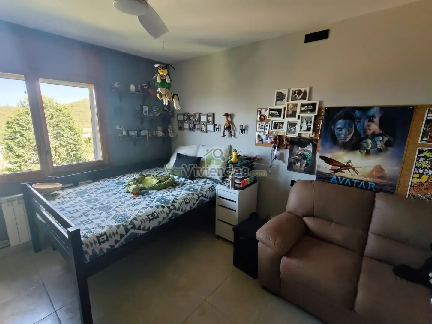 Dormitori de Casa o xalet en venda en Vallirana amb Calefacció, Jardí privat i Terrassa