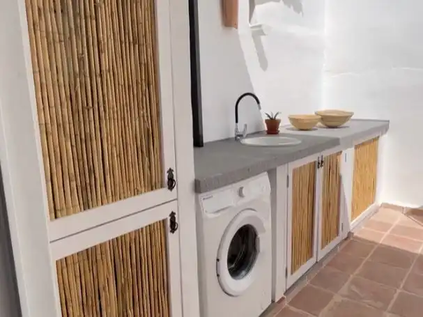 Kitchen of Flat for sale in Benamargosa  with Air Conditioner, Terrace and Furnished