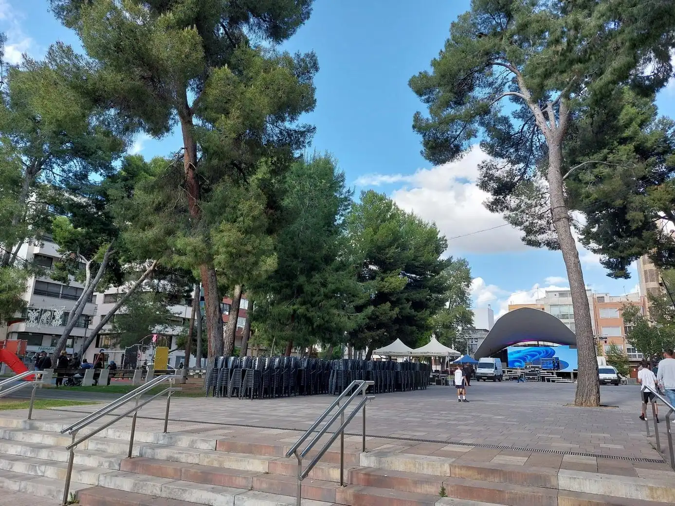Vista exterior de Piso en venta en Elda con Aire acondicionado y Terraza