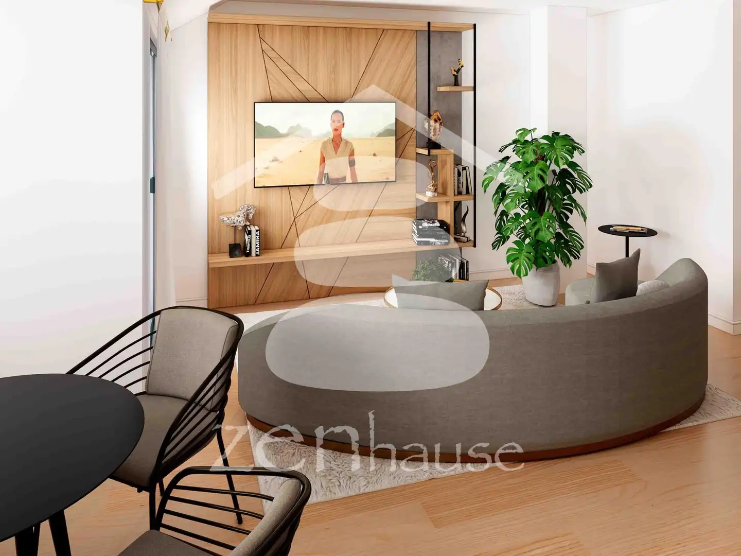 Wohnzimmer von Dachboden zum Verkauf in Sanxenxo