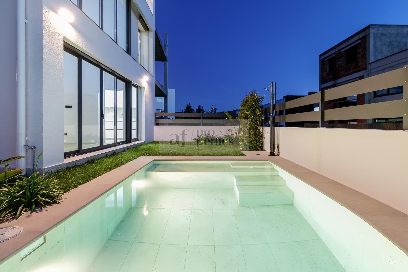 Swimming pool of House or chalet for sale in Vigo   with Heating, Terrace and Swimming Pool