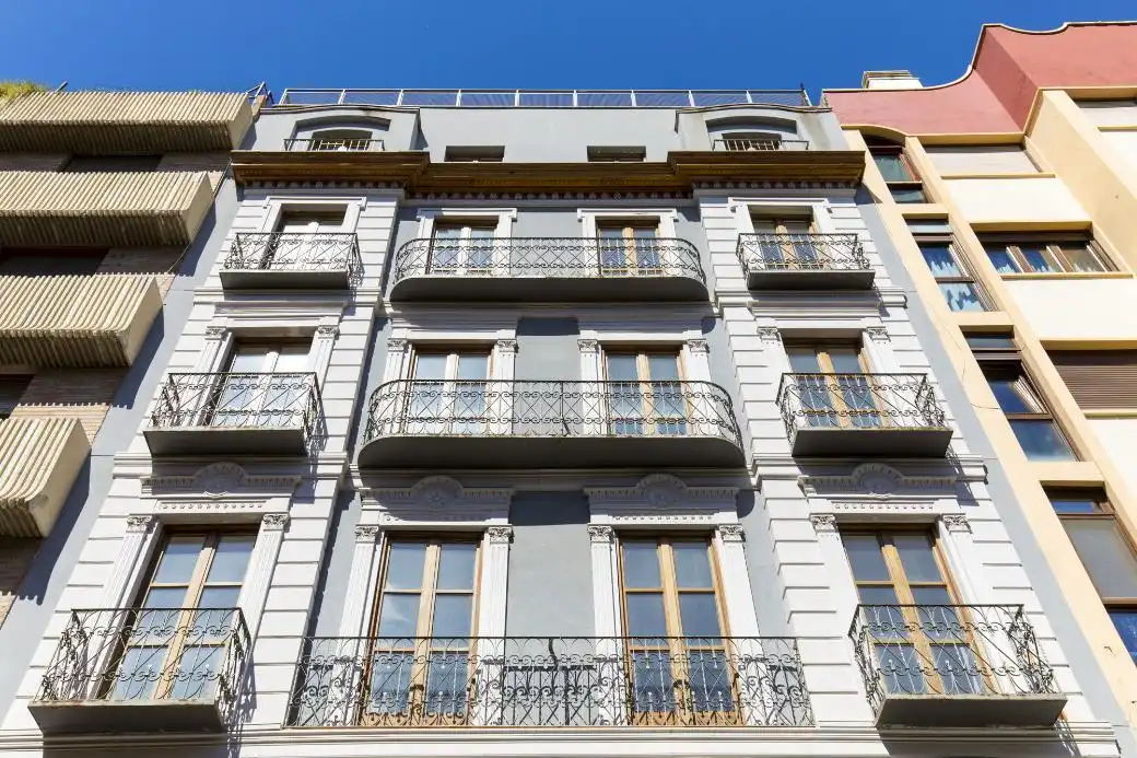 Vista exterior de Piso en venta en Zaragoza con Aire acondicionado, Calefacción y Parquet