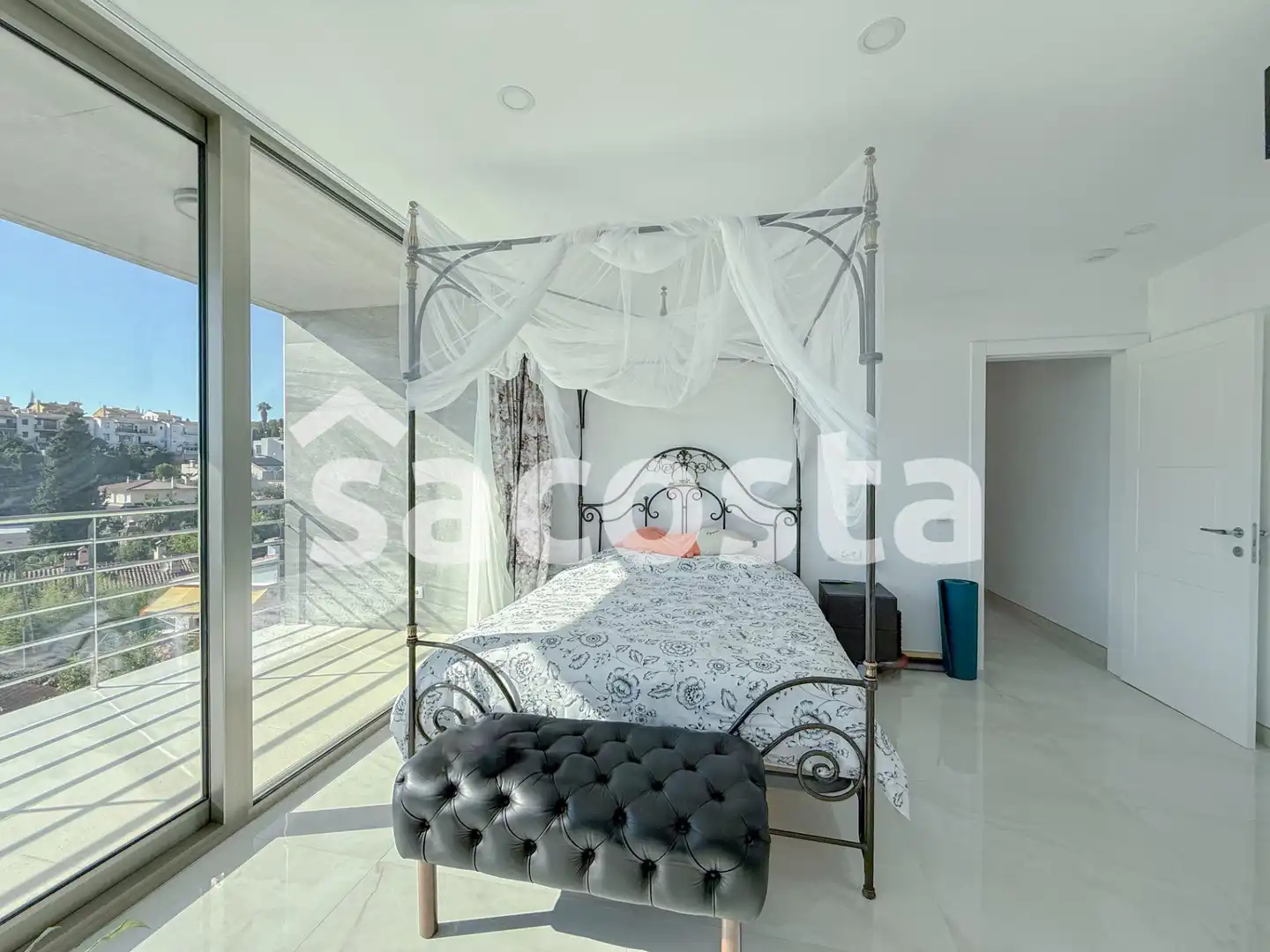 Dormitori de Casa o xalet en venda en Lloret de Mar amb Aire condicionat, Jardí privat i Terrassa