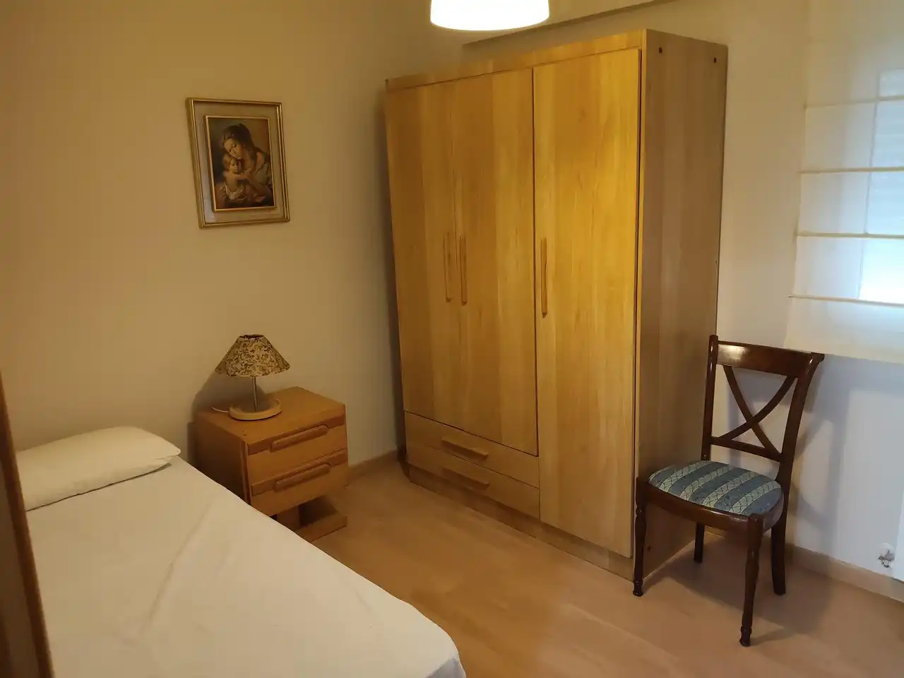Bedroom of Flat for sale in Zaragoza  with Air Conditioner, Heating and Furnished