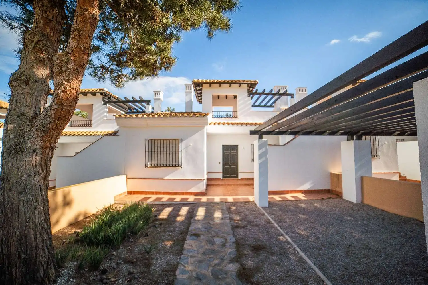 Vista exterior de Dúplex en venta en Fuente Álamo de Murcia con Terraza